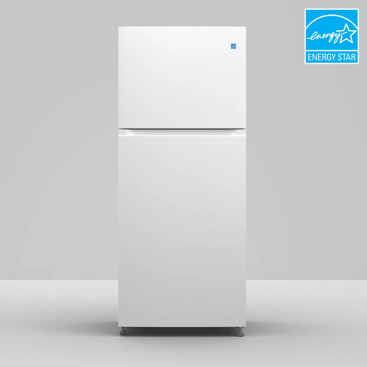 Element Electronics 15.0 cu. ft. Top Mount Refrigerator - White, ENERGY STAR (EATG15000W)