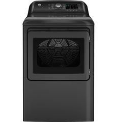 GE® 7.4 cu. ft. Capacity Gas Dryer with Up To 120 ft. Venting and Sensor Dry