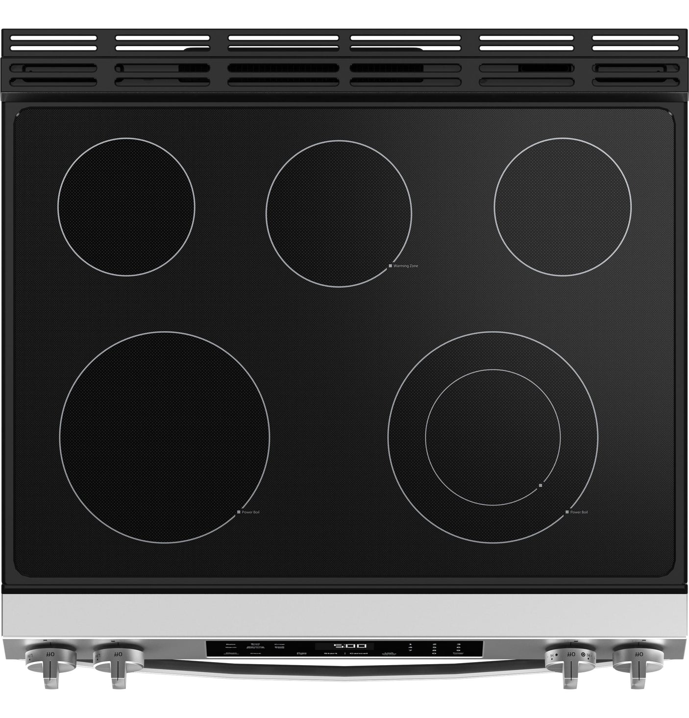 GE® ENERGY STAR® 30" Slide-In Electric Range with Crisp Mode