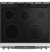 GE® ENERGY STAR® 30" Slide-In Electric Range with Crisp Mode