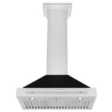 ZLINE 30 in. Convertible Stainless Steel Range Hood with Stainless Steel Handle (KB4STX-30) [Color: Black Matte]