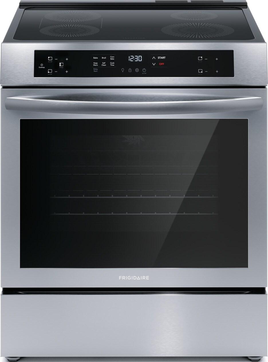 30" Front Control Induction Range with Convection Bake