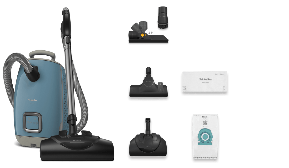 Guard L1 Nordic blue - canister vacuum cleaners extremely powerful  ideal for carpets  intuitive operation