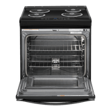 4.8 cu. ft. Guided Electric Front Control Coil Range