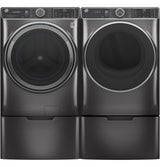 GE® ENERGY STAR® 7.8 cu. ft. Capacity Smart Front Load Gas Dryer with Steam and Sanitize Cycle