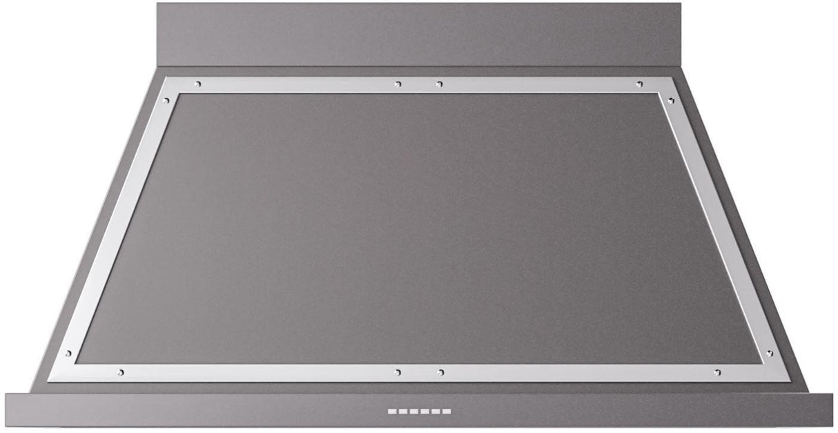 Nostalgie 48 Inch Matte Graphite Wall Mount Convertible Range Hood