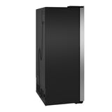 GE® 23.5 Cu. Ft. Counter-Depth Side-By-Side Refrigerator with LED Light Walls and Extra Tall Dispenser