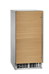 15" ADA height compliant Cubelet Ice Maker with pump, panel-ready solid door, hinge reversible, R290