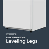 Element 14.0 cu. ft. Upright Convertible Freezer / Refrigerator - White, ENERGY STAR (EXUF14CEEW)