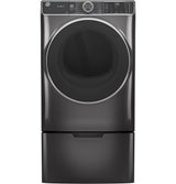 GE® ENERGY STAR® 7.8 cu. ft. Capacity Smart Front Load Electric Dryer with Steam and Sanitize Cycle