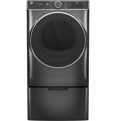 GE® ENERGY STAR® 7.8 cu. ft. Capacity Smart Front Load Electric Dryer with Steam and Sanitize Cycle