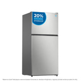 Avanti MaxxSpace Insulation™ Technology Garage-Ready Frost-Free Ice Maker-Ready Refrigerator, 21 cu. ft., ENERGY STAR, Stainless Steel Look (AVFF21DLJM0SS)