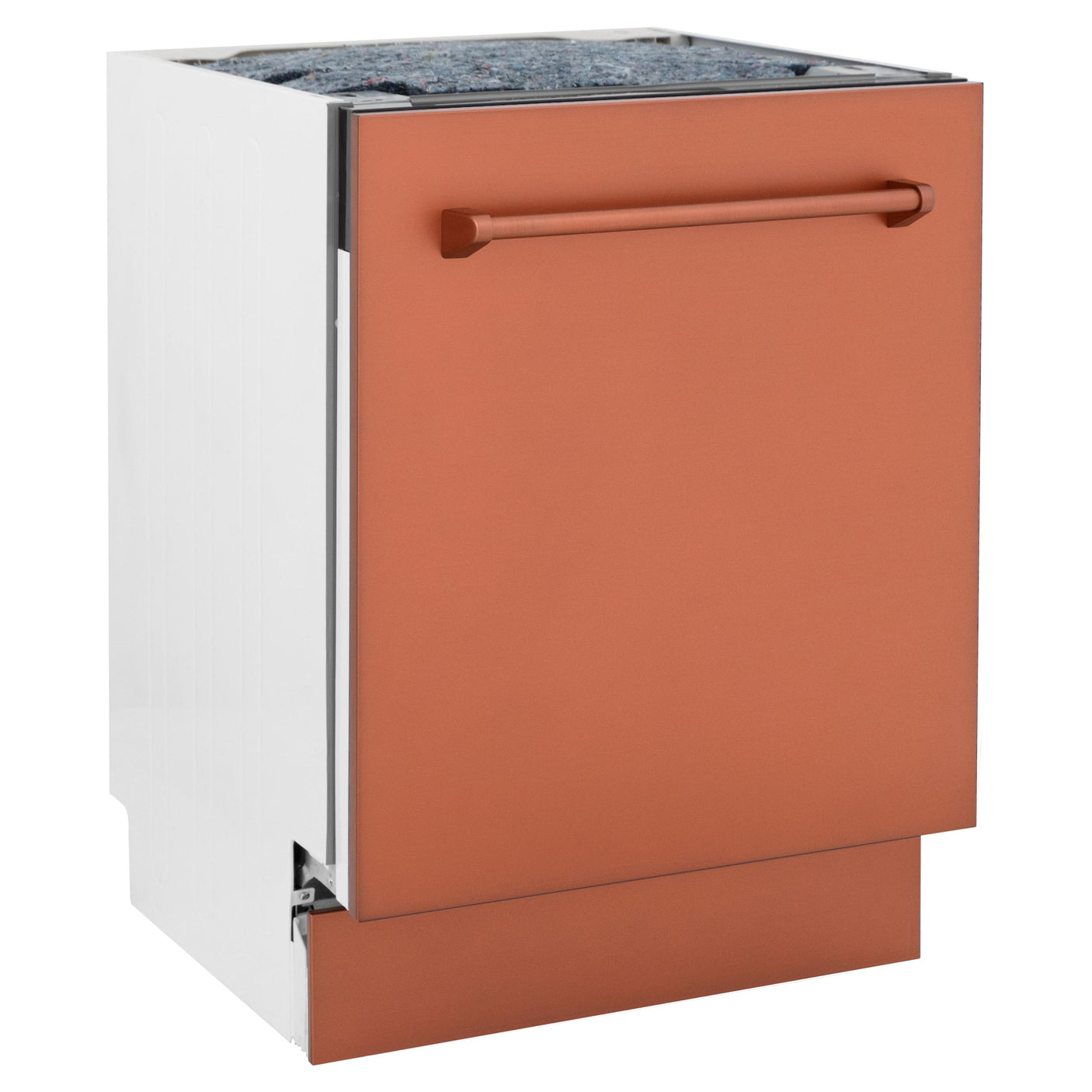ZLINE 24" Tallac Series 3rd Rack Dishwasher with Traditional Handle, 51dBa (DWV-24) [Color: Copper]
