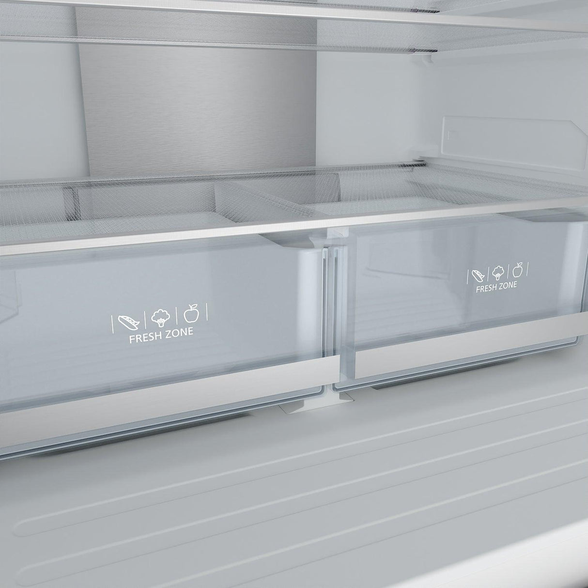 30 Inch Collection French Door Counter Depth Refrigerator With Ice Maker - White  Gordon Ramsay Series