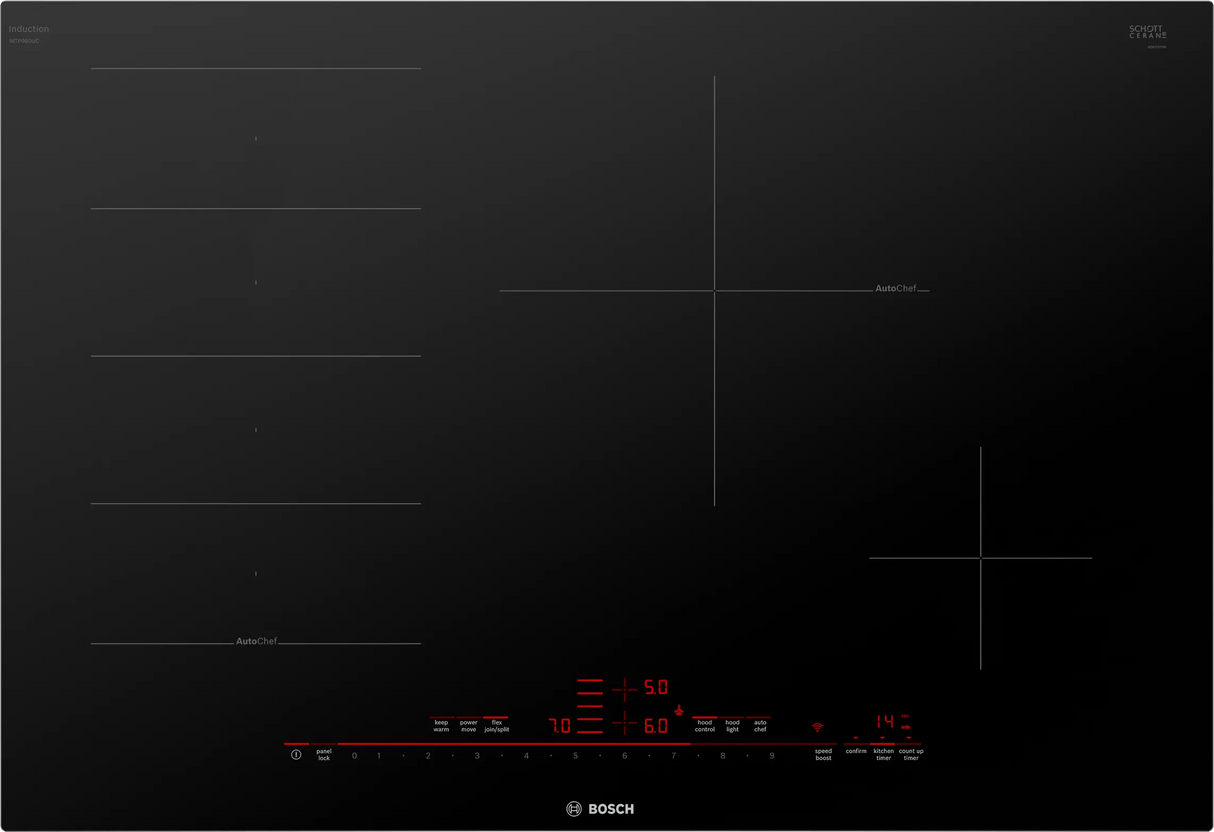 Benchmark™ Induction Cooktop 30'' surface mount without frame