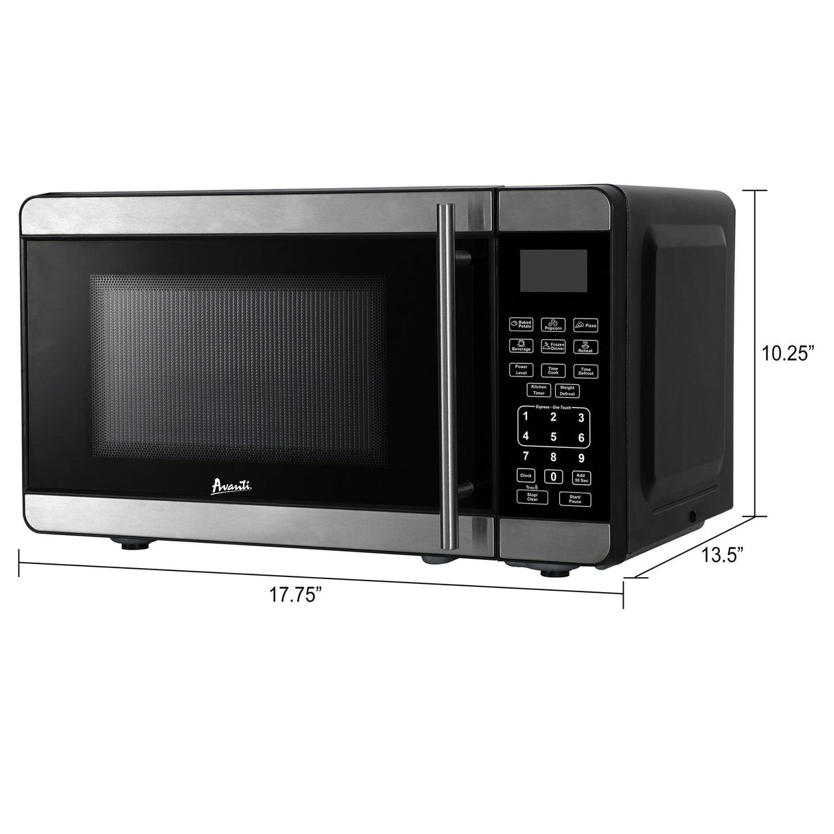 Avanti Countertop Microwave Oven, 0.7 cu. ft. - Black