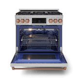 36 Inch Professional Lp Range With Tilt Panel Touch Control In Stainless Steel/rose Gold  Gordon Ramsay Series