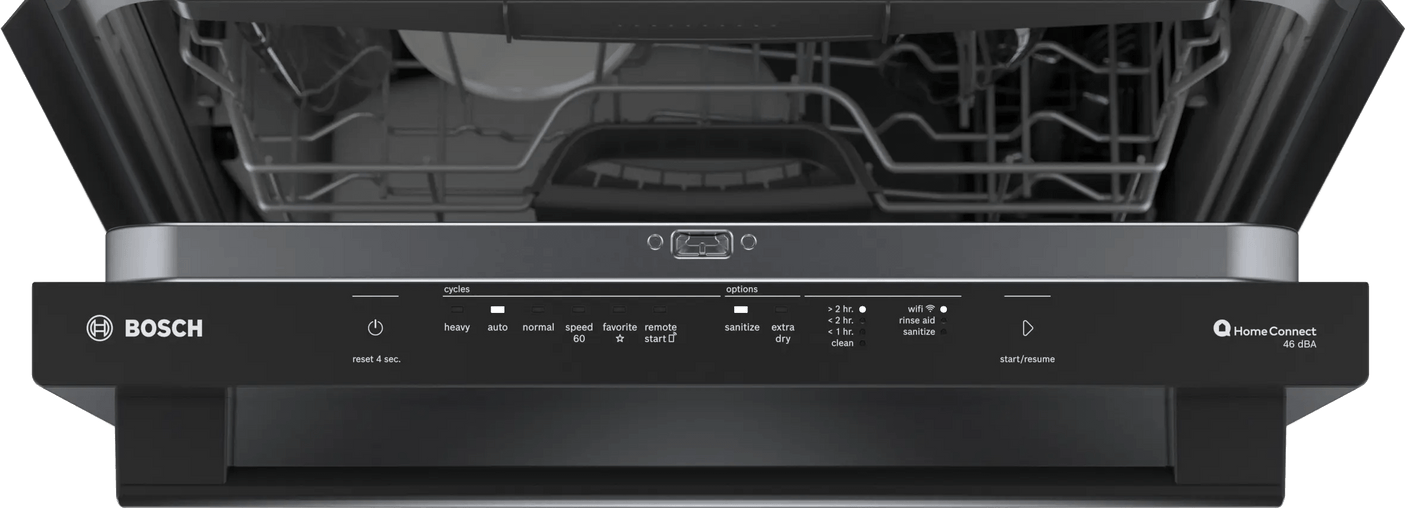 100 Premium Dishwasher 24" Black