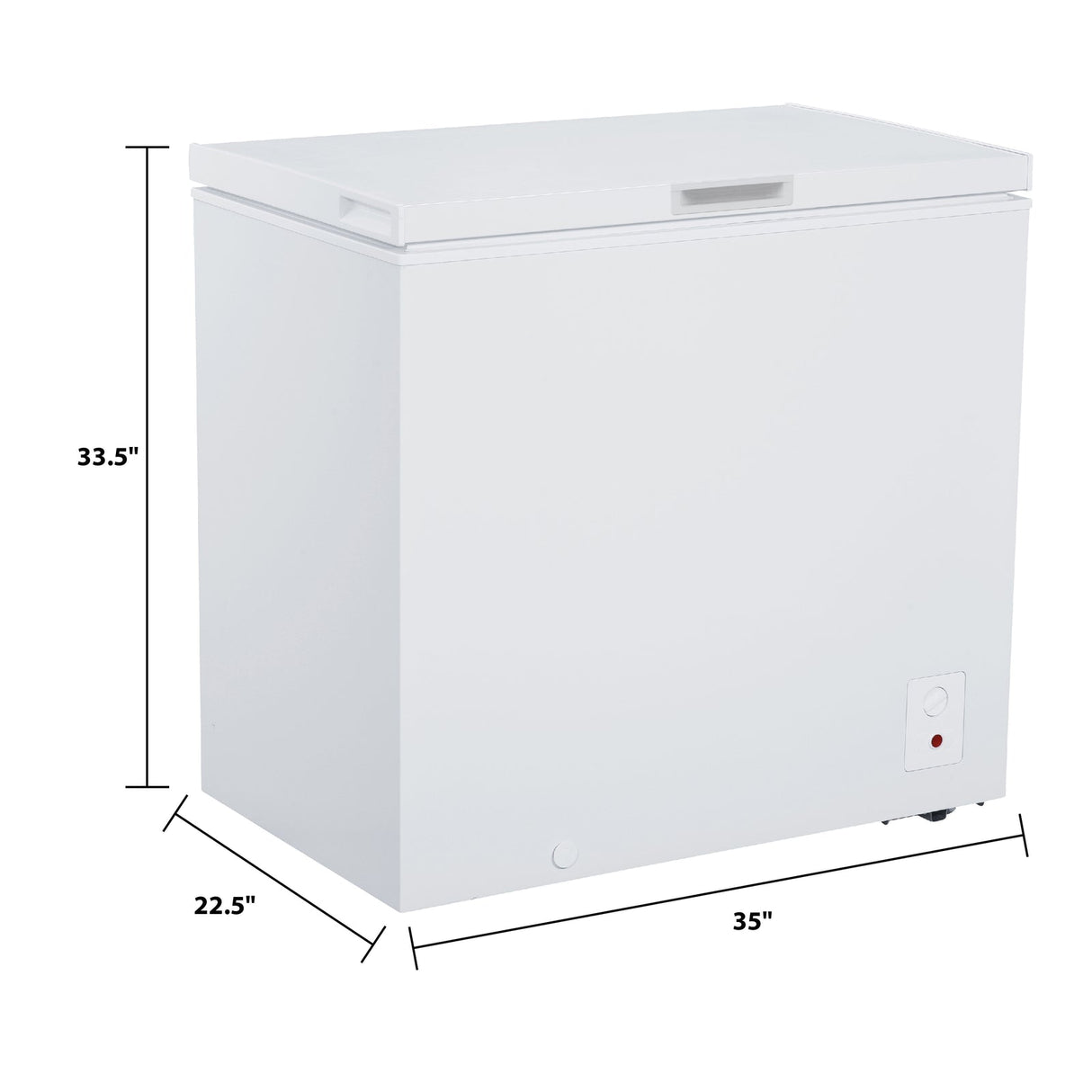 7.2 cu. ft. Chest Freezer - White / 7.2 cu. ft.