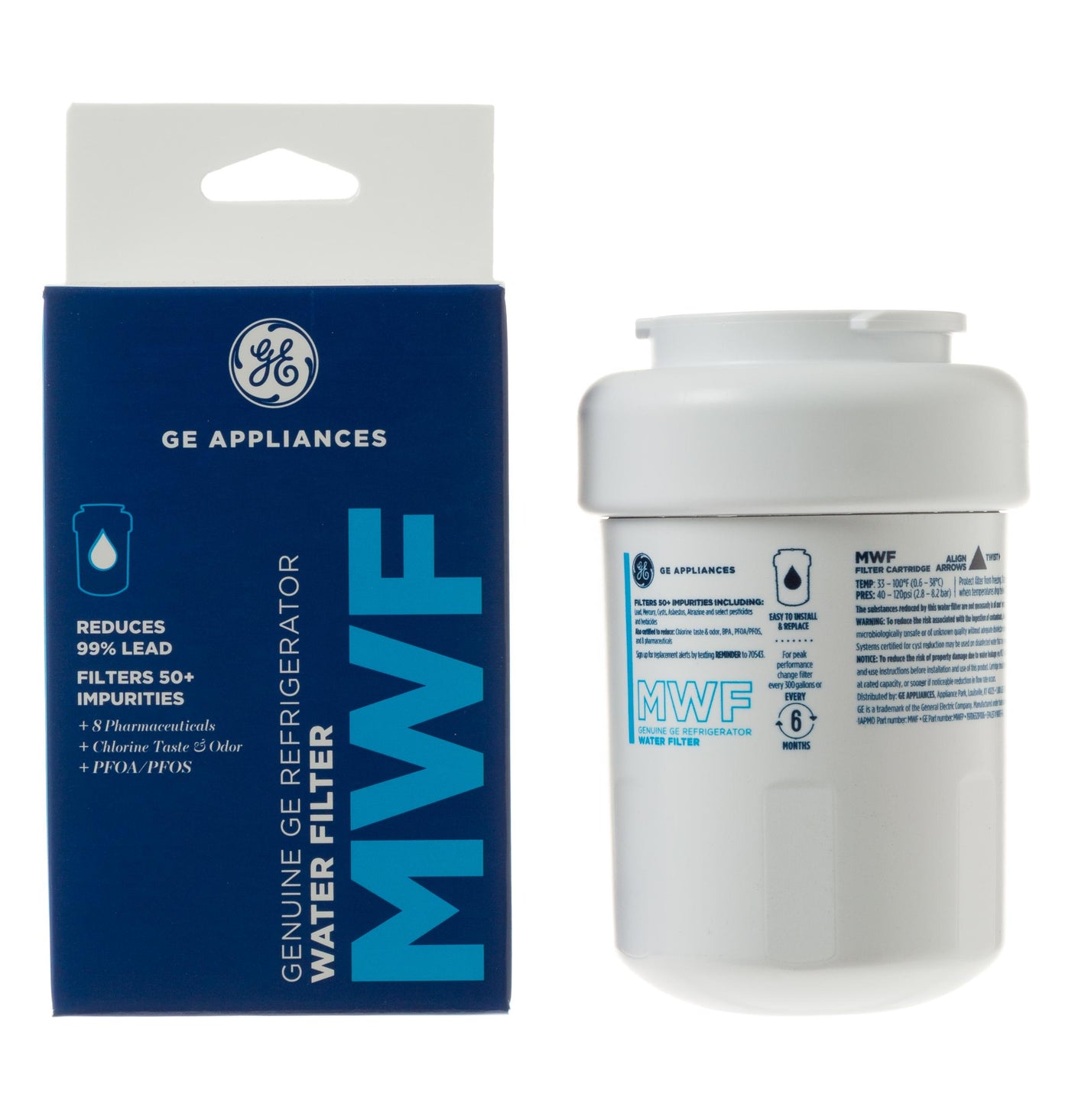 GE® MWF™ REFRIGERATOR WATER FILTER
