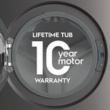 Laundry Tower Single Unit Front Load 4.5 Cu. Ft. Washer & 8 Cu. Ft. Electric Dryer