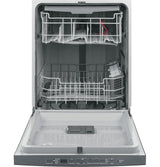 GE® Top Control with Plastic Interior Dishwasher with Sanitize Cycle & Dry Boost