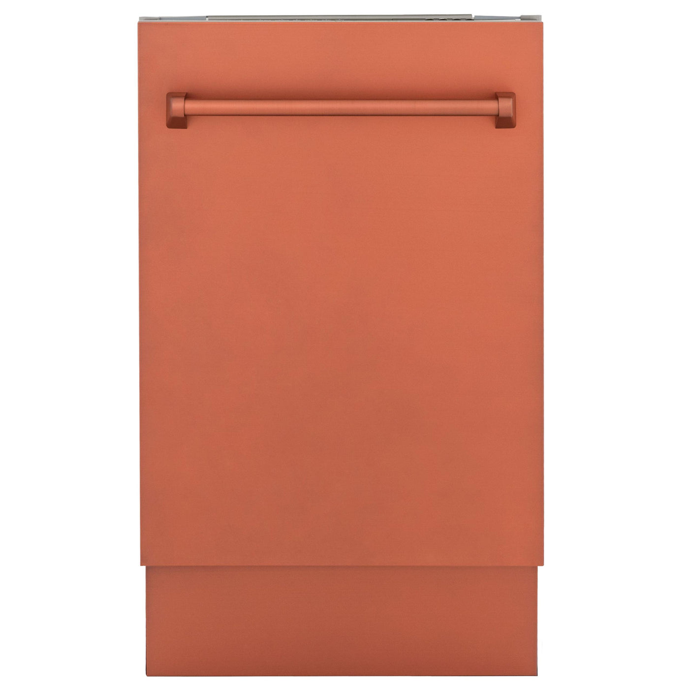 ZLINE 18" Tallac Series 3rd Rack Top Control Dishwasher with Traditional Handle, 51dBa [Color: Copper]