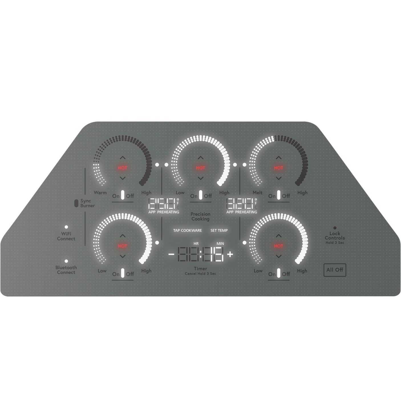 Café™ Series ENERGY STAR® 36" Built-In Touch Control Induction Cooktop