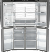 GE Profile™ ENERGY STAR® 28.3 Cu. Ft. Quad-Door Refrigerator with Dual-Dispense AutoFill Pitcher