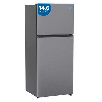 Avanti Frost-Free Apartment Size Garage-Ready Refrigerator, 14.6 cu. ft. Capacity, in Stainless Steel (AVFF146DLJ0SS)