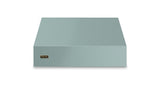 36"W. 18"H. Wall Hood (Finish: Splash, Trim: Brushed Brass)