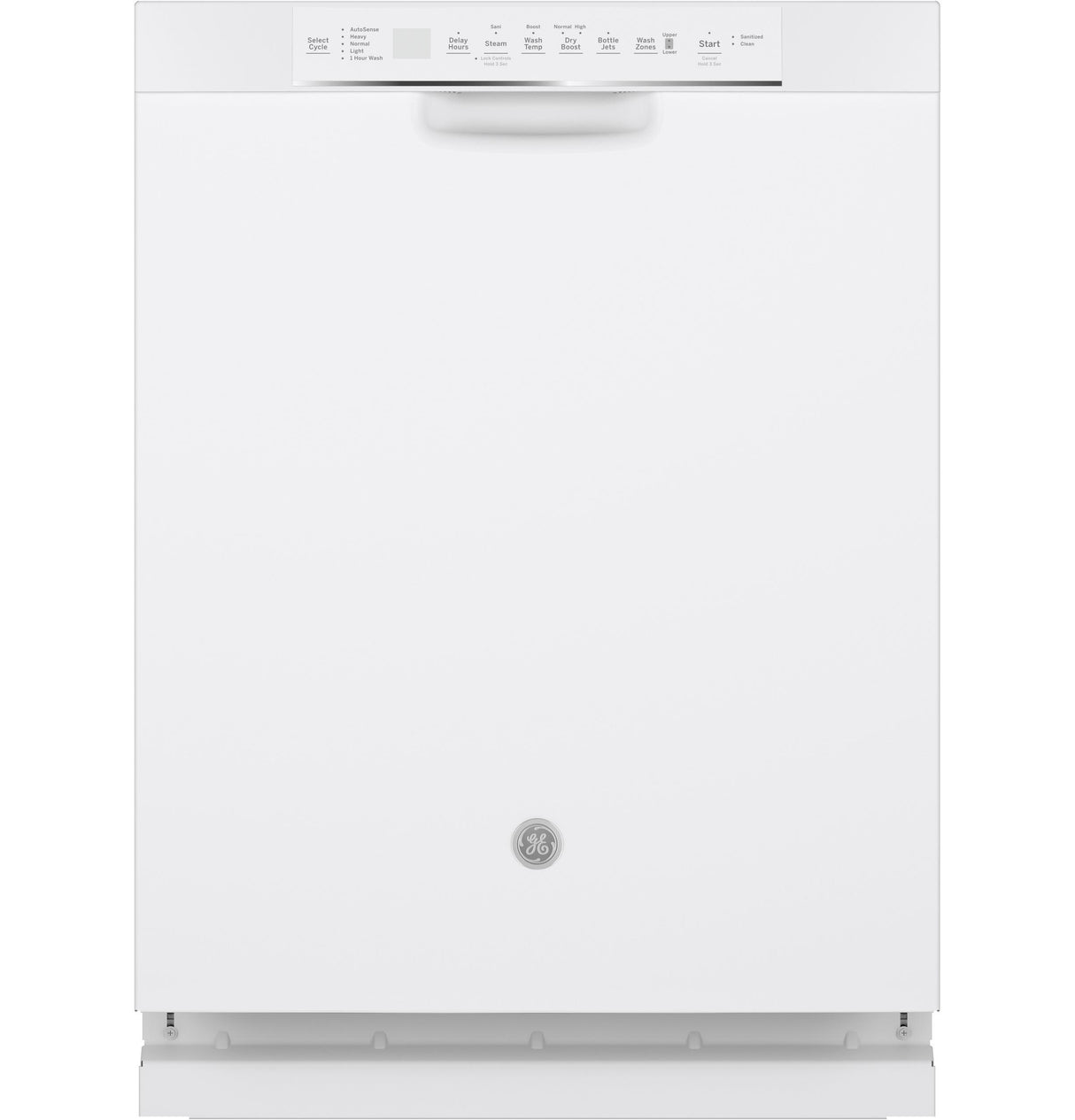 GE® ENERGY STAR® Front Control with Stainless Steel Interior Dishwasher with Sanitize Cycle & Dry Boost