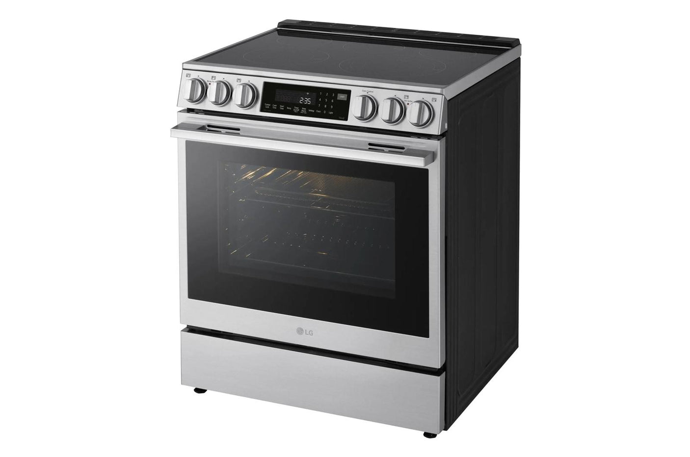 6.3 cu. ft. Smart Electric Slide-in Range with InstaView®, ProBake Convection®, and Air Fry