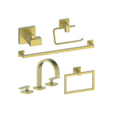 5 Piece Bathroom Faucet and Accessory Bundle(5BP-BLSACCF-CB)
