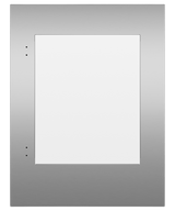 Framed Stainless Right-Hinge Door Panel for Integrated Undercounter Wine & Beverage, 60cm