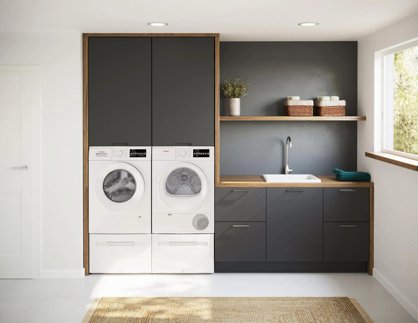 300 Series Compact Condensation Dryer White
