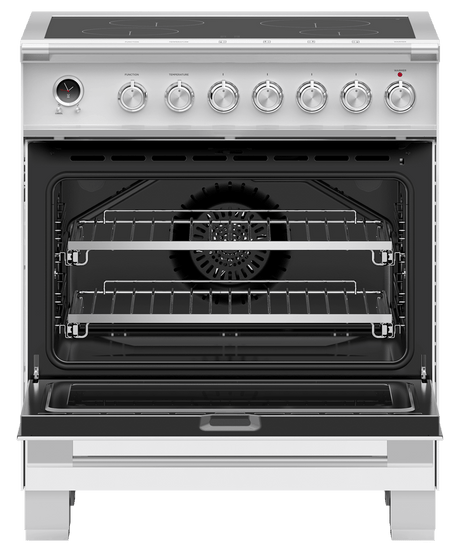 30" Series 9 Classic 4 Zone Induction Self-Cleaning Range