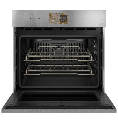 CAF(EBACK)™ 30" Smart Built-In Convection Single Wall Oven in Platinum Glass