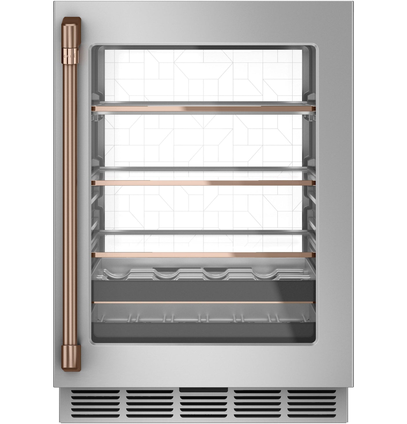 Café™ Undercounter Handle Kit - Brushed Copper