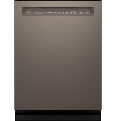 GE® ENERGY STAR® Front Control with Stainless Steel Interior Dishwasher with Sanitize Cycle