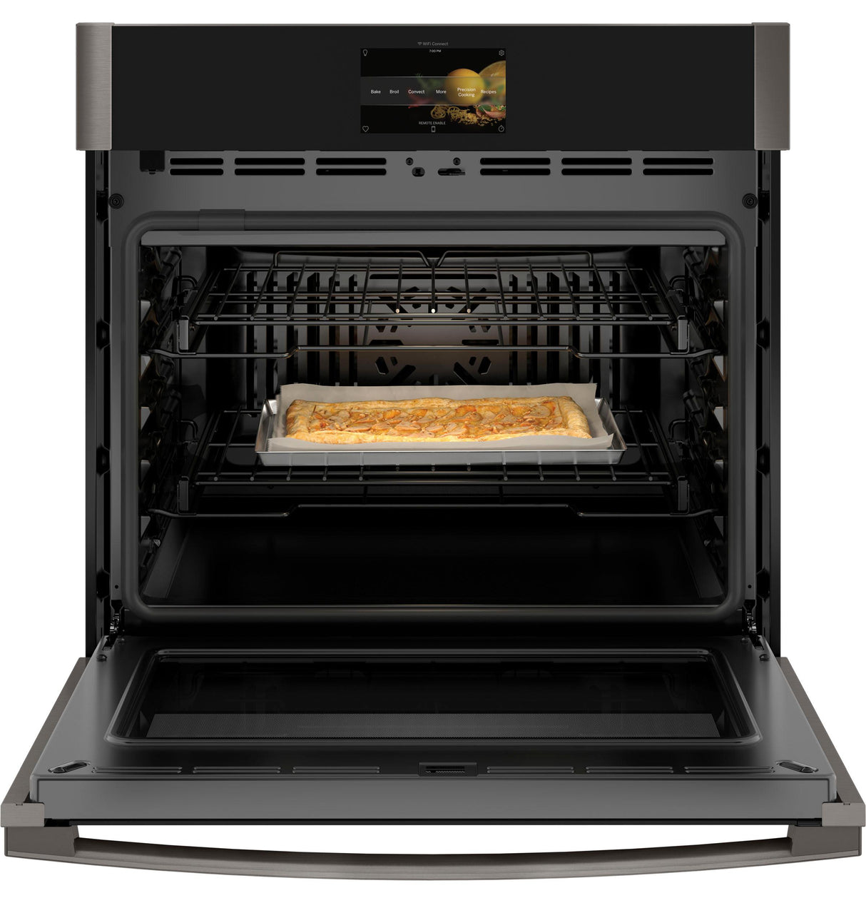 GE Profile™ 30" Smart Built-In Convection Single Wall Oven with In-Oven Camera and No Preheat Air Fry