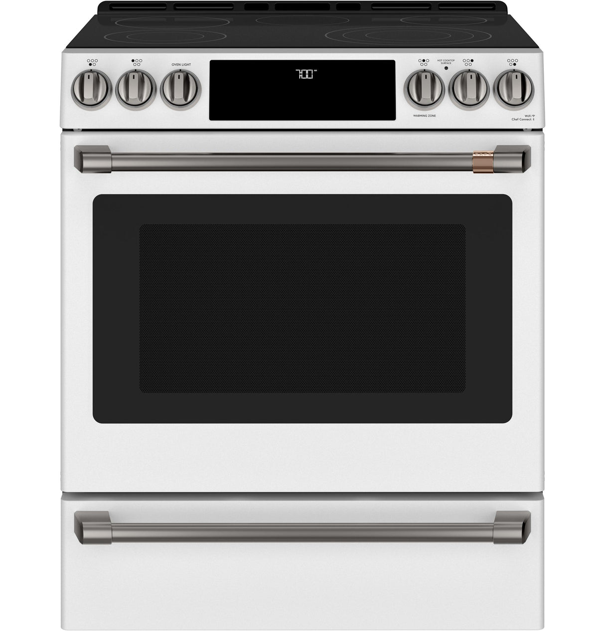 Café™ 30" Smart Slide-In, Front-Control, Radiant and Convection Range