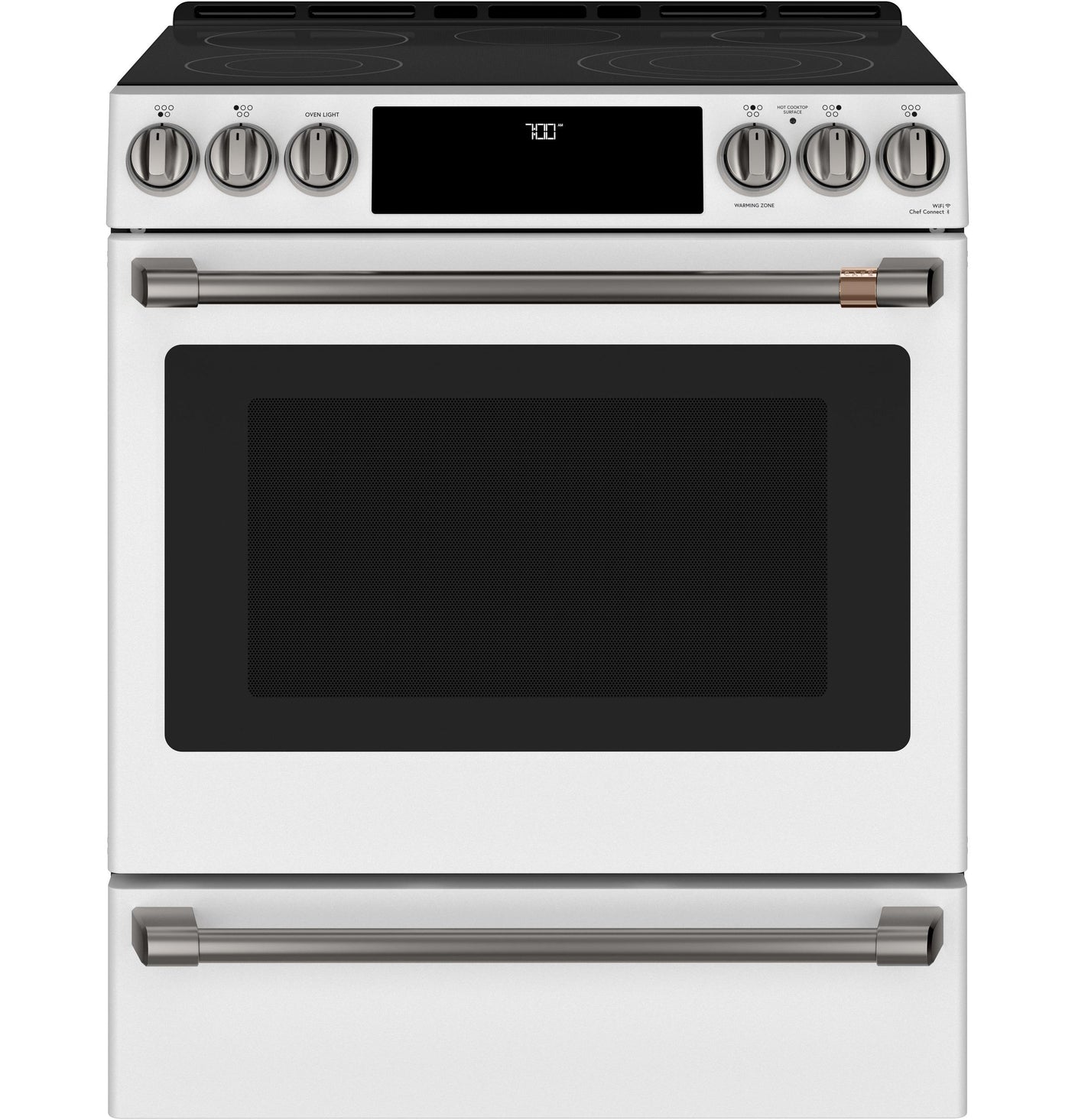 Café™ 30" Smart Slide-In, Front-Control, Radiant and Convection Range