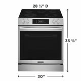 30" Electric Range with Stone-Baked Pizza
