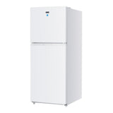 Verona VEFTF2412RWH 24 inch Top Freezer Refrigerator with 12 cu. ft. Total Capacity, Reversible Doors, Recessed Handle, Energy Star (White)