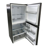 Verona VEFTF3021RSL 30 inch Top Freezer Refrigerator with 21 cu. ft. Total Capacity, Reversible Doors, Recessed Handle, Energy Star (Stainless Steel Look)