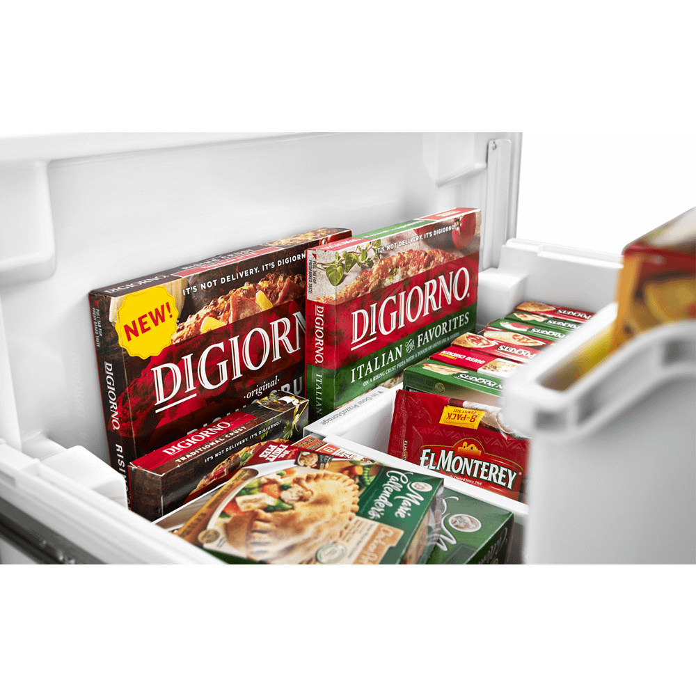 36-inch Wide Double Drawer French Door Refrigerator with Dual Cooling System - 26 cu. ft.