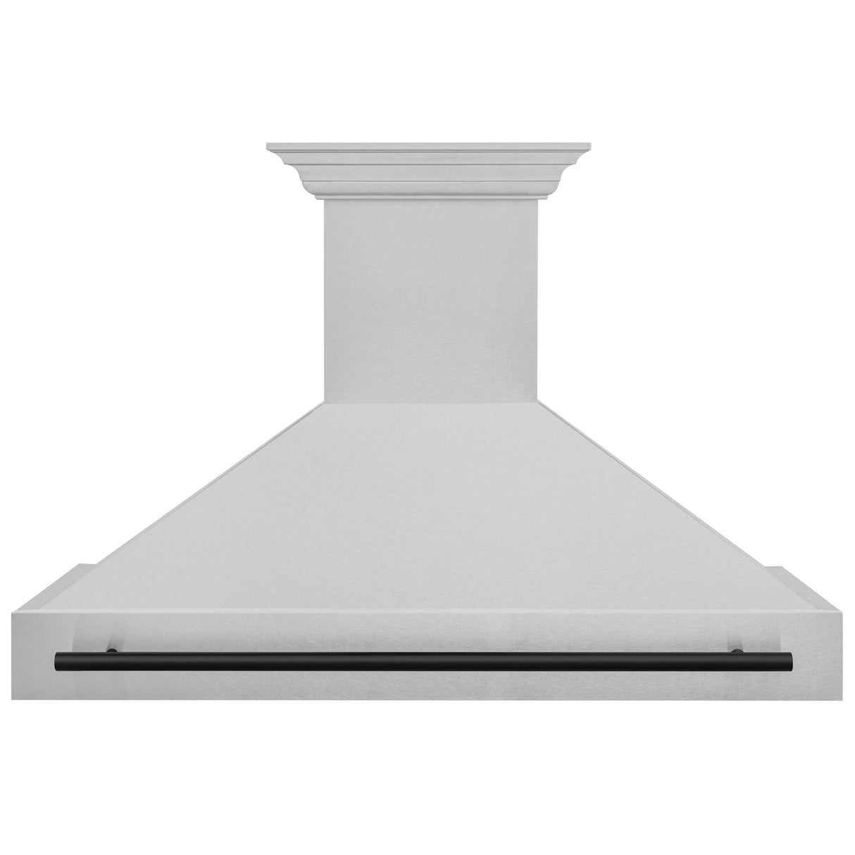 48 in. ZLINE Autograph Edition DuraSnow Stainless Steel Range Hood with DuraSnow Stainless Steel Shell (8654SNZ-48) [Color: Matte Black]