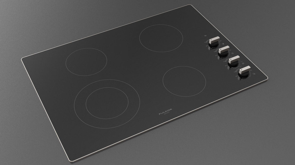 30" RADIANT COOKTOP WITH KNOBS