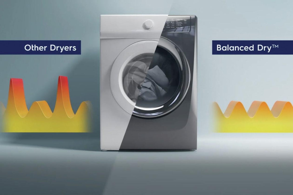 Front Load Perfect Steam™ Electric Dryer with Balanced Dry™ and Instant Refresh - 8.0 Cu. Ft.